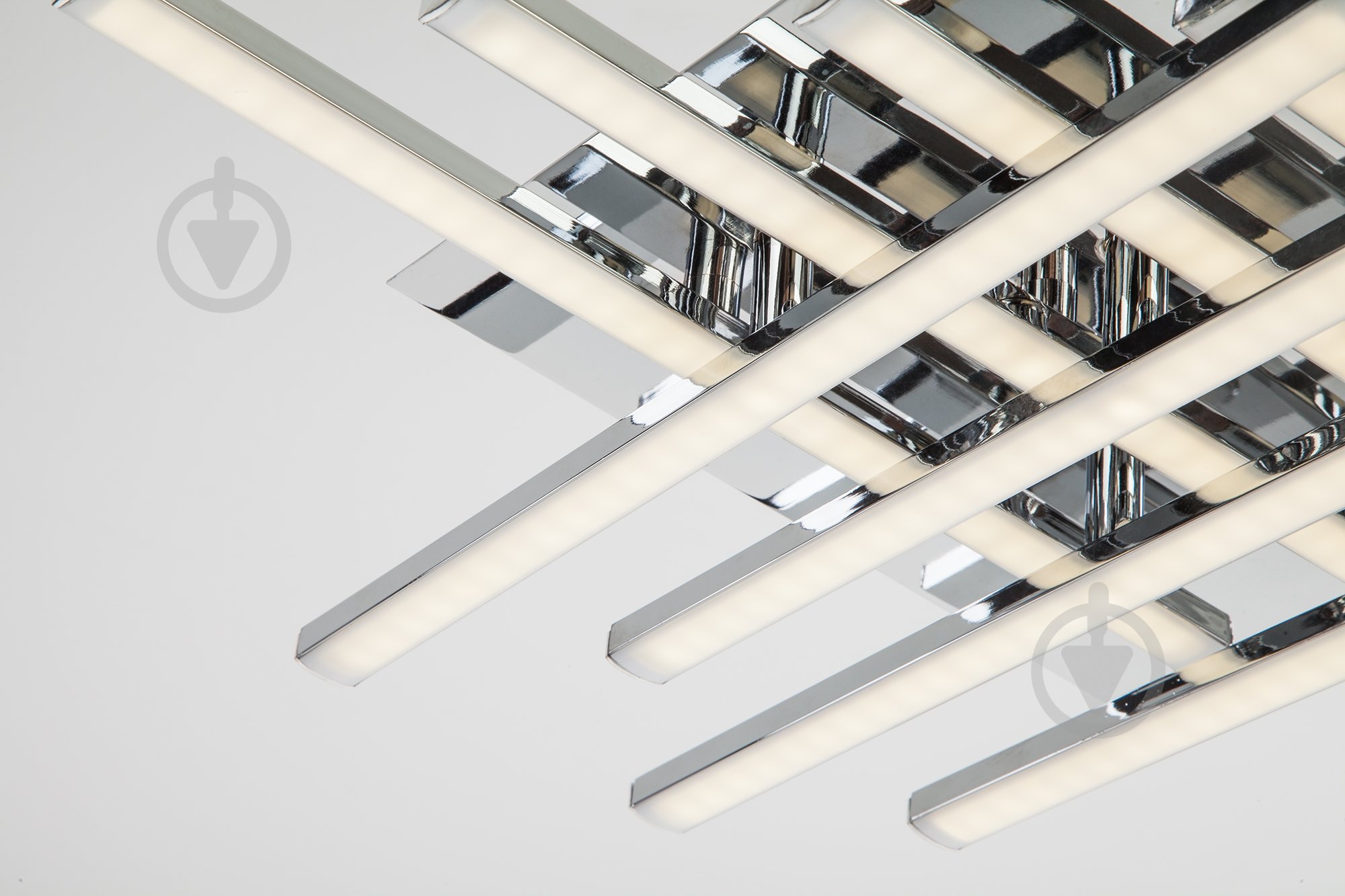 Люстра світлодіодна Strotskis Hi-Tech 48 Вт LED-модуль хром 90020/8 - фото 3