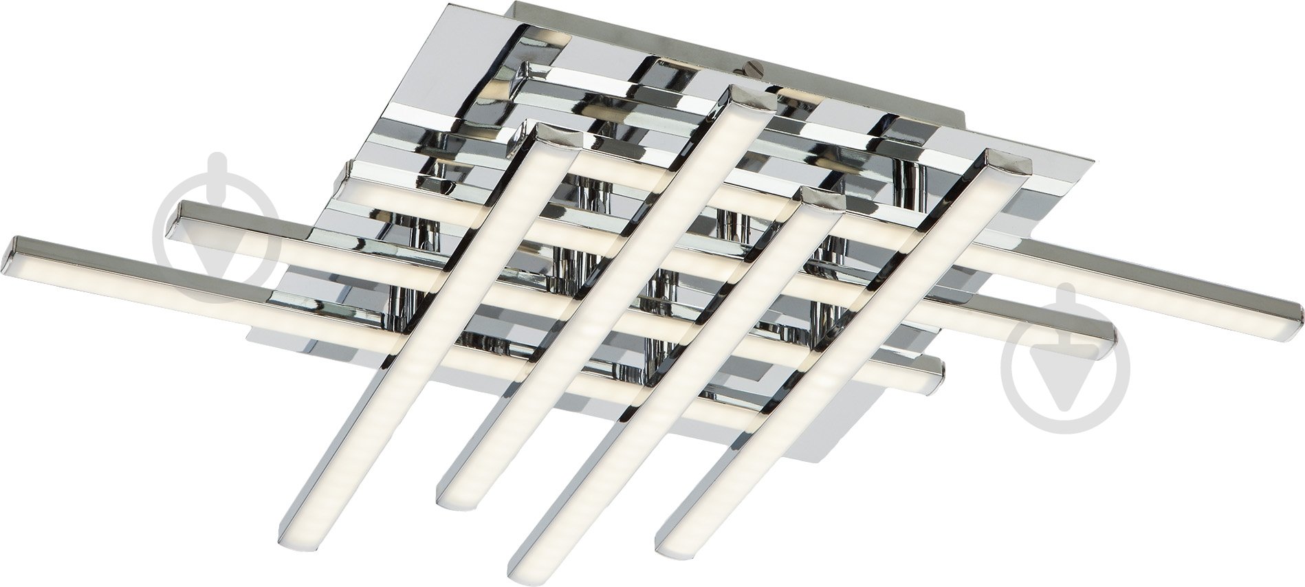 Люстра світлодіодна Strotskis Hi-Tech 48 Вт LED-модуль хром 90020/8 - фото 1