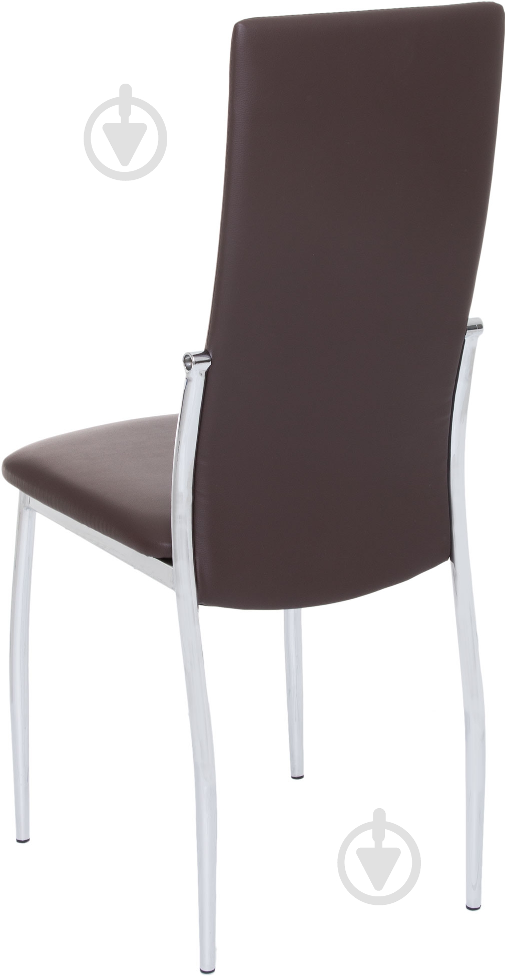 Стул обеденный Memorу chrome хром/шоколад - фото 3