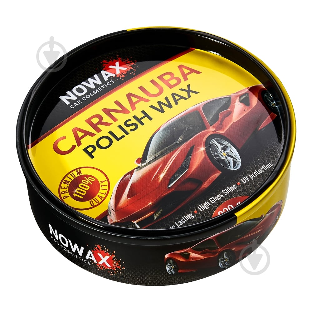ᐉ Воск твердый карнаубу для полірування автомобіля Nowax NX45230