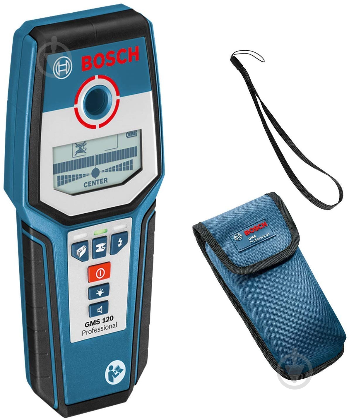 Детектор Bosch GMS 120 Professional + м'яч Adidas - фото 2