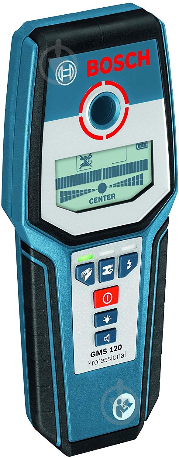 Детектор Bosch GMS 120 Professional + м'яч Adidas - фото 1
