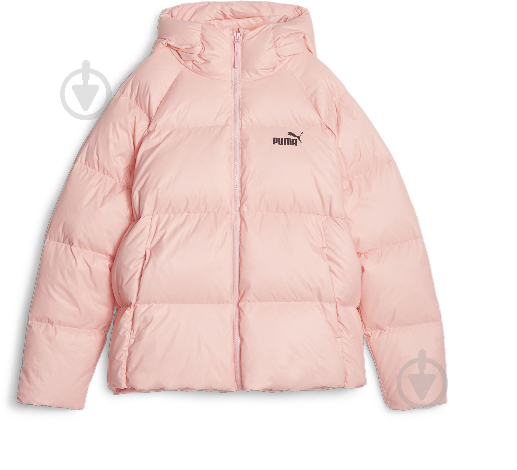 Пуховик Puma HOODED ULTRA DOWN PUFFER JACKET 67536963 р.XL рожевий - фото 1