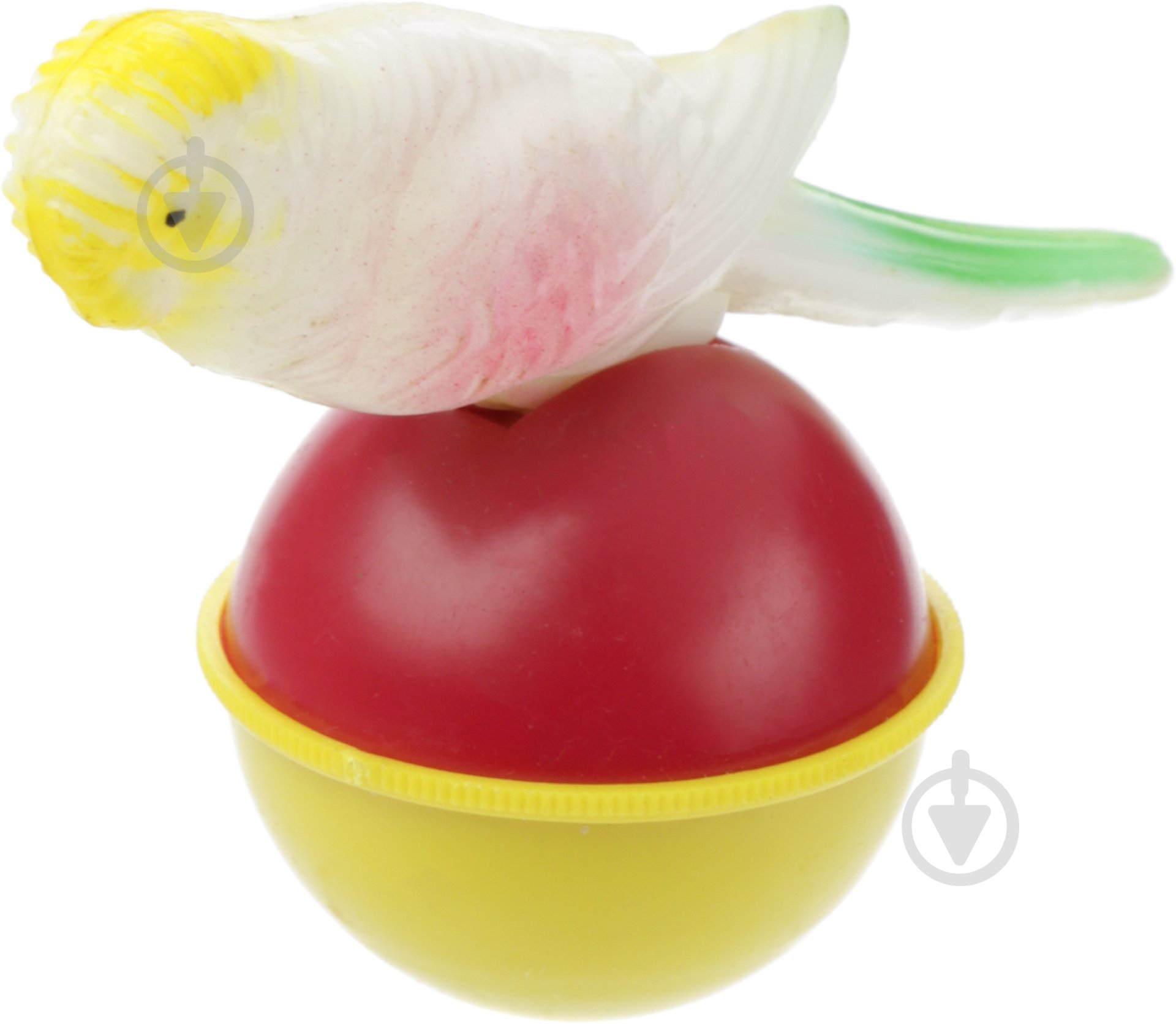 Игрушка для птиц Trixie Попугай-неваляшка 6 см 5320 разноцветный (5320) - фото 2