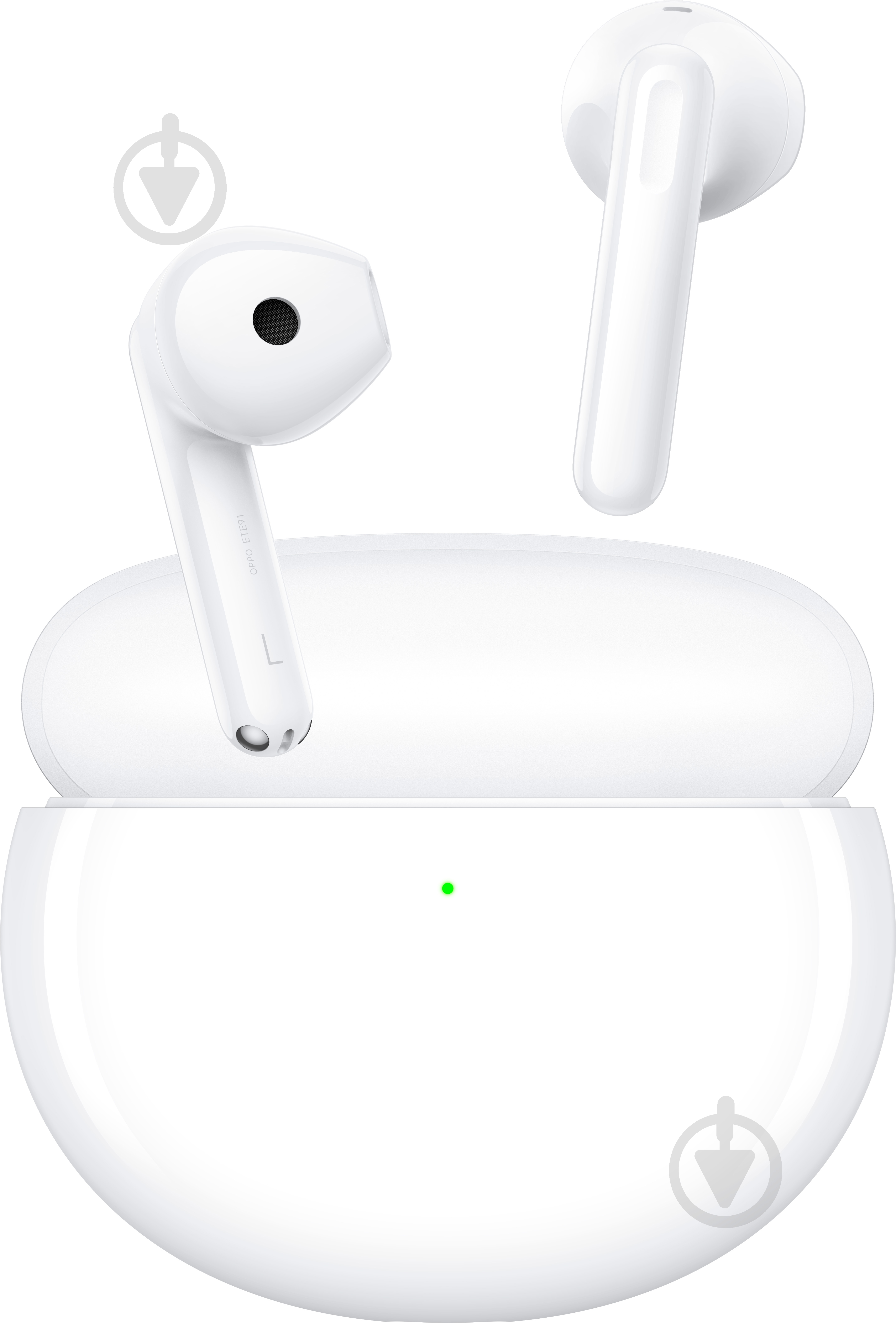 Навушники бездротові OPPO Enco Air3i white (ETE91) - фото 1