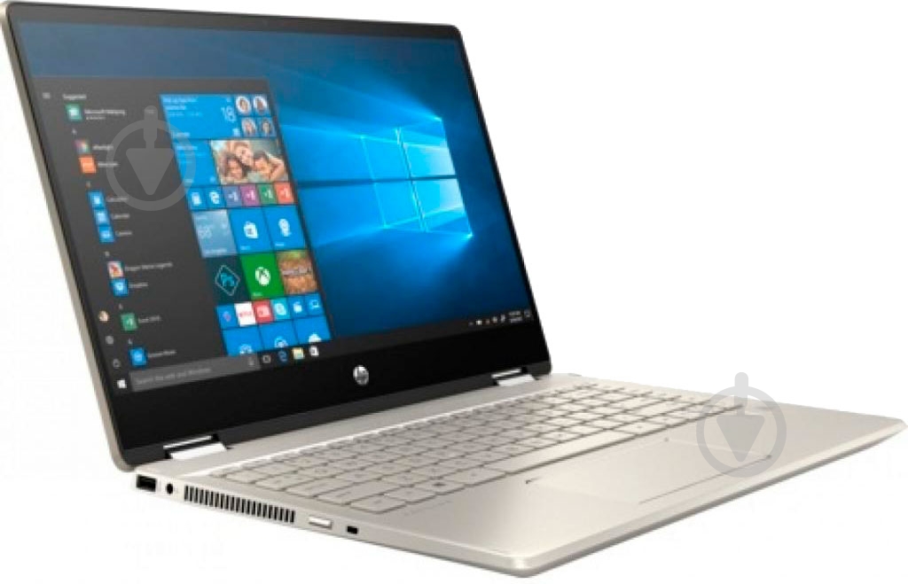 Ноутбук HP Pavilion x360 14" (1S7P3EA) gold - фото 2
