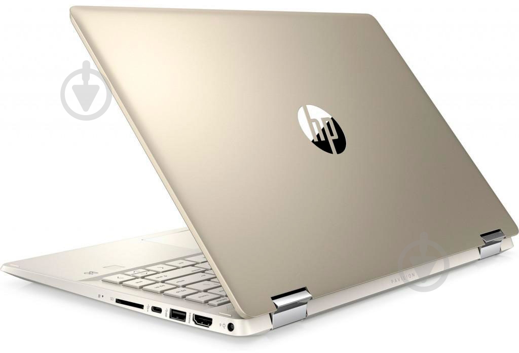 Ноутбук HP Pavilion x360 14" (1S7P3EA) gold - фото 9