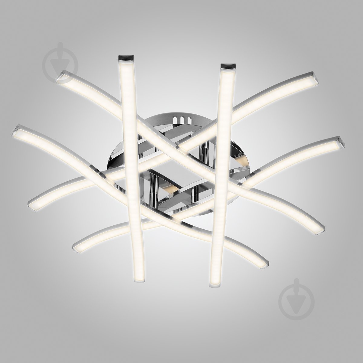 Люстра светодиодная Strotskis Pascal 54 Вт LED-модуль хром 90043/6 - фото 2