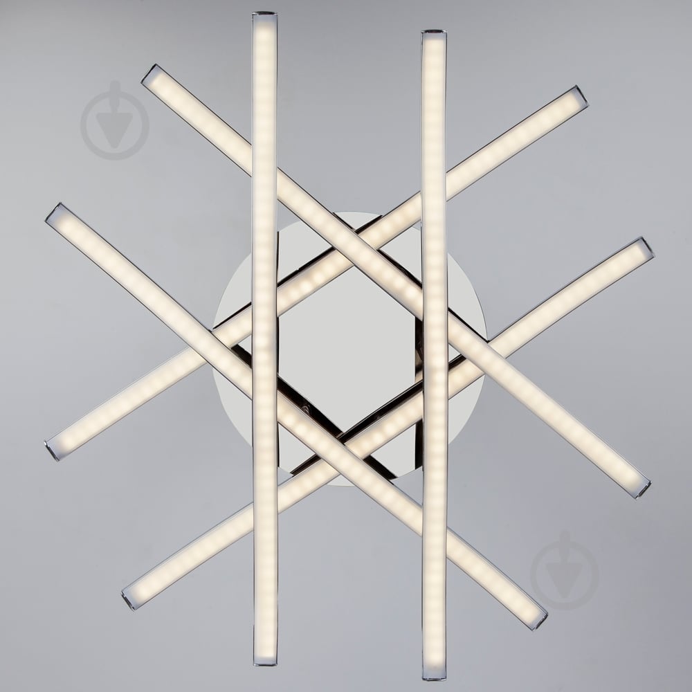 Люстра светодиодная Strotskis Pascal 54 Вт LED-модуль хром 90043/6 - фото 3