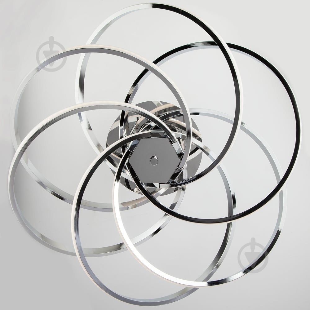 Люстра светодиодная Strotskis Energy 108 Вт LED-модуль хром 90044/6 - фото 3