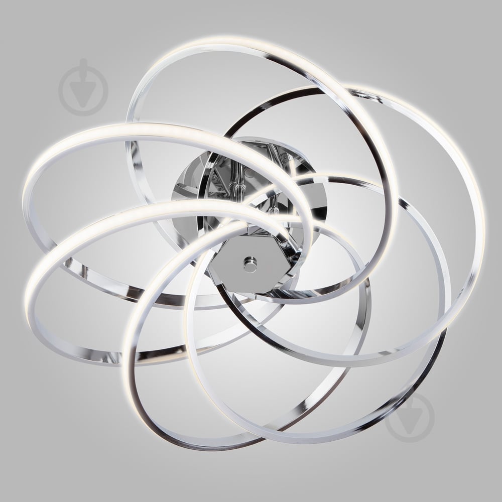 Люстра светодиодная Strotskis Energy 108 Вт LED-модуль хром 90044/6 - фото 1