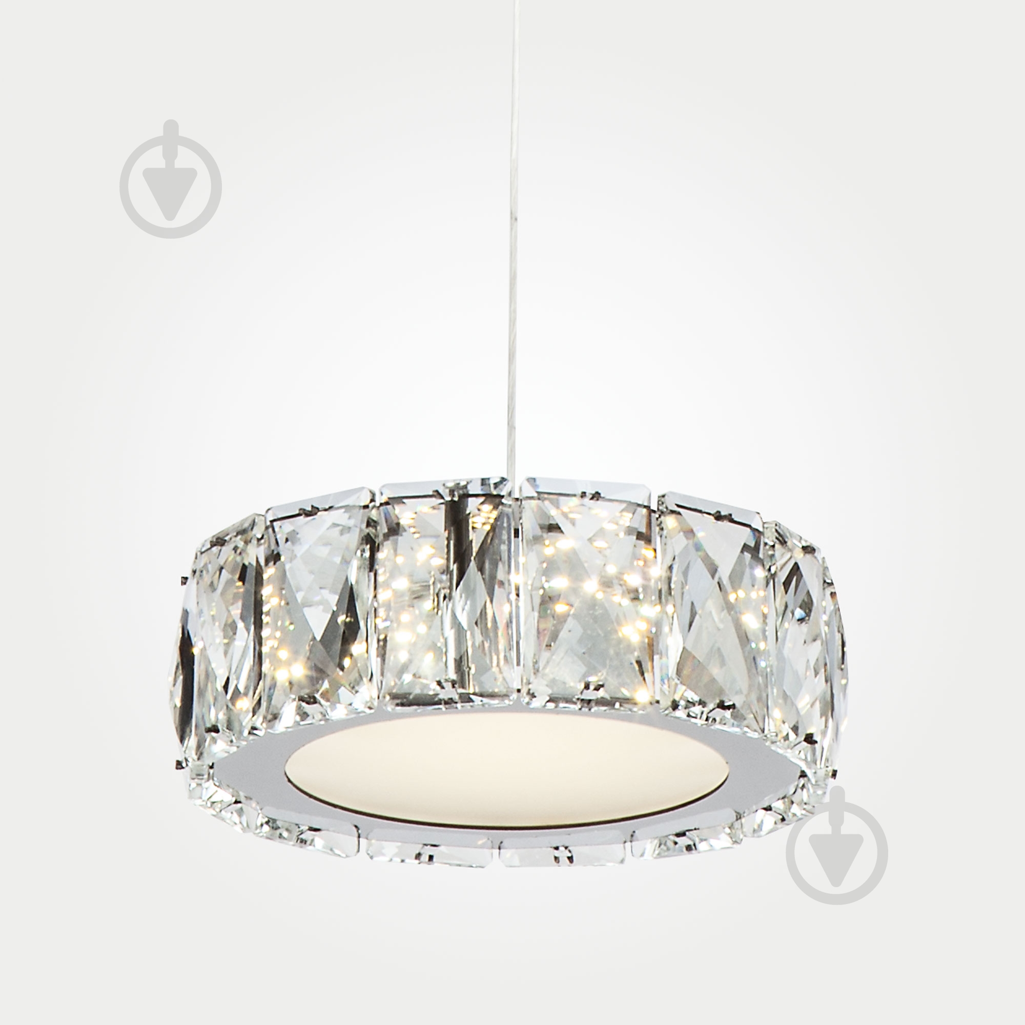 Люстра светодиодная Strotskis Grasia 6 Вт LED-модуль хром 90048/1 - фото 2