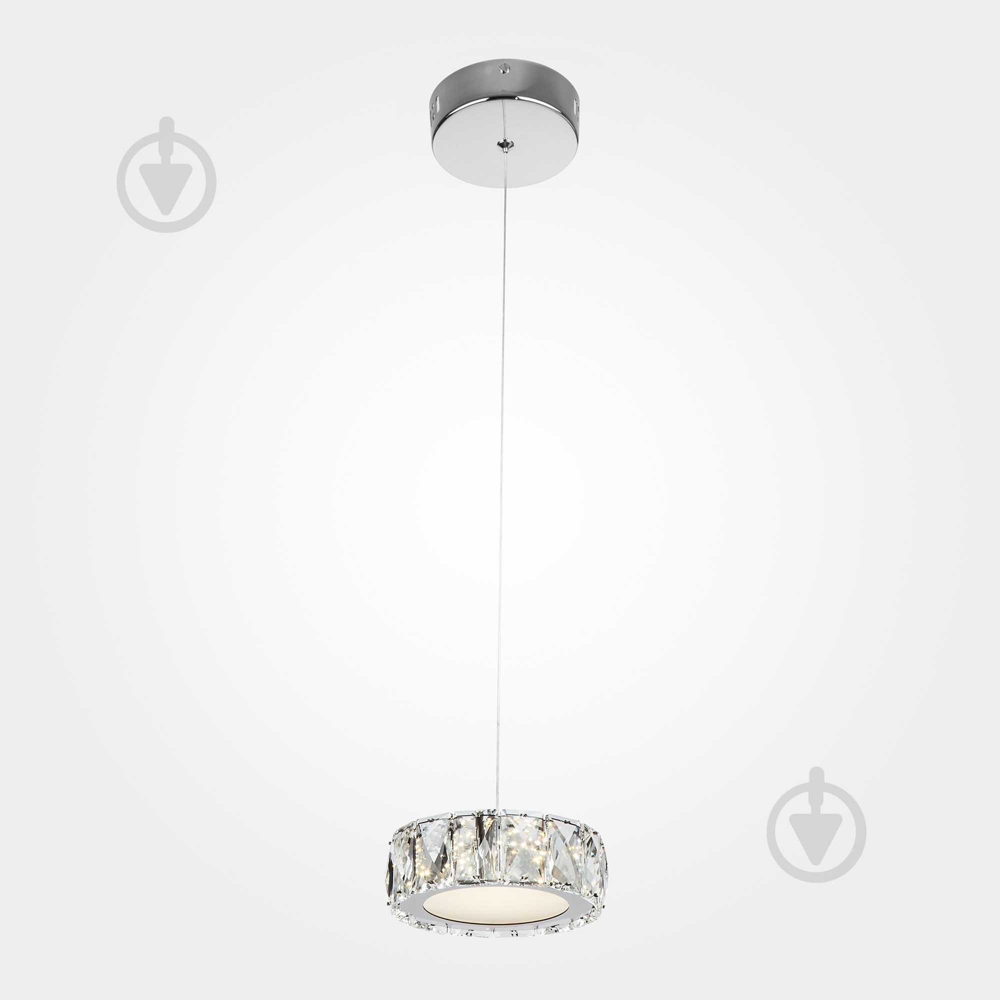 Люстра светодиодная Strotskis Grasia 6 Вт LED-модуль хром 90048/1 - фото 1