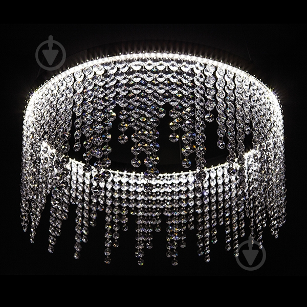 Люстра светодиодная Strotskis Royal 30 Вт LED-модуль хром 90050/1 - фото 3