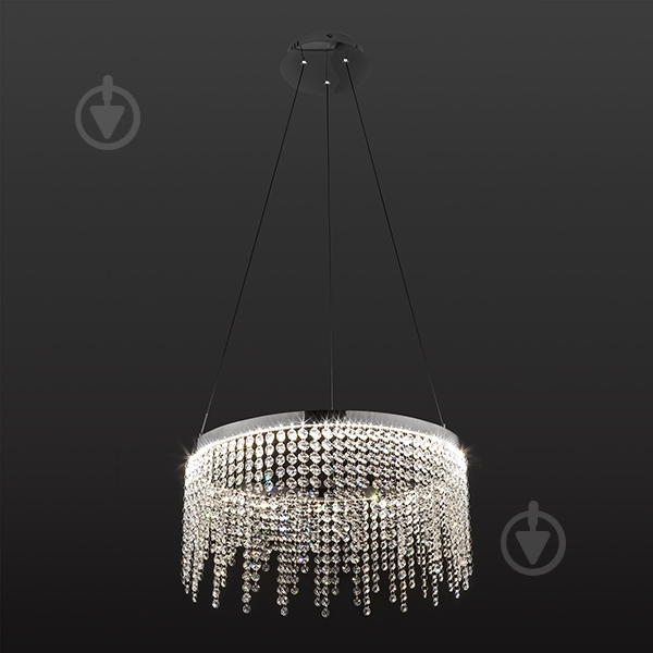 Люстра светодиодная Strotskis Royal 30 Вт LED-модуль хром 90050/1 - фото 5
