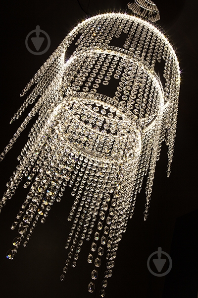 Люстра светодиодная Strotskis Royal 72 Вт LED-модуль хром 90050/3 - фото 8