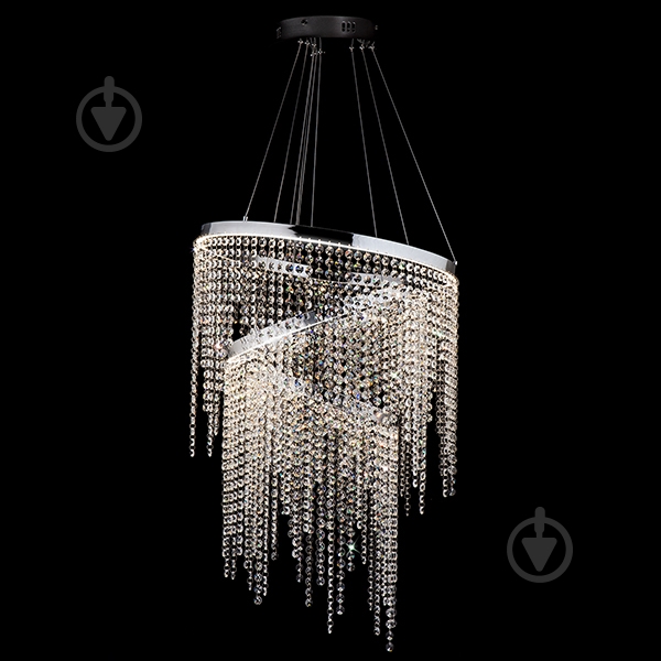 Люстра светодиодная Strotskis Royal 72 Вт LED-модуль хром 90050/3 - фото 3