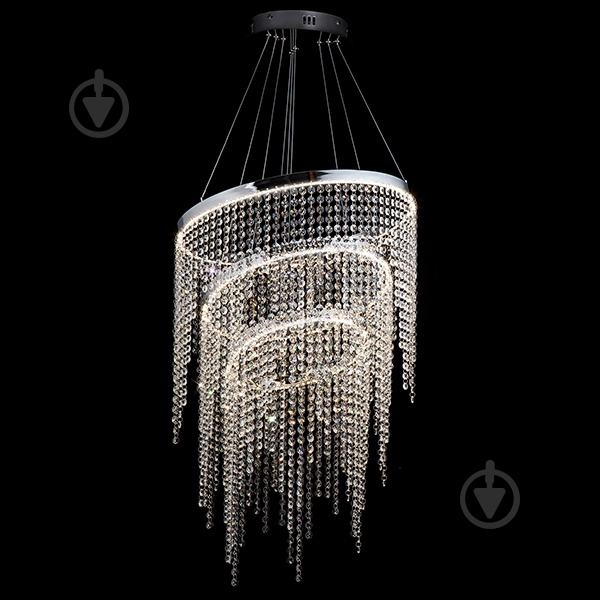 Люстра светодиодная Strotskis Royal 72 Вт LED-модуль хром 90050/3 - фото 4