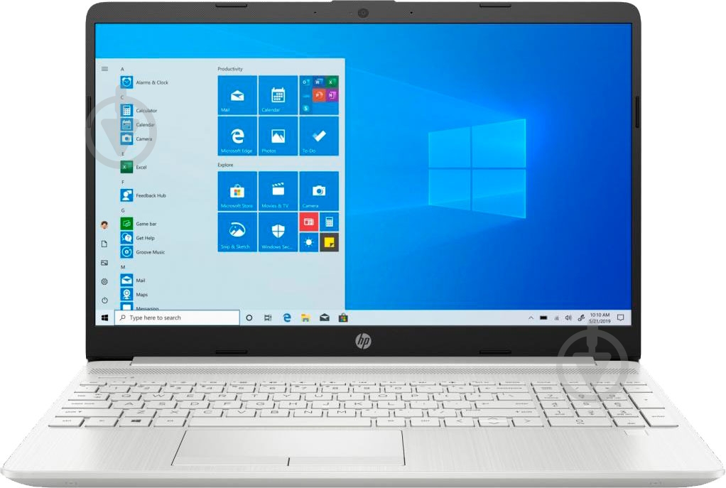 Ноутбук HP 15-dw2031ur 15,6" (1U5Y2EA) silver - фото 1 Ноутбук HP 15-dw2031ur 15,6" (1U5Y2EA) silver - фото 1