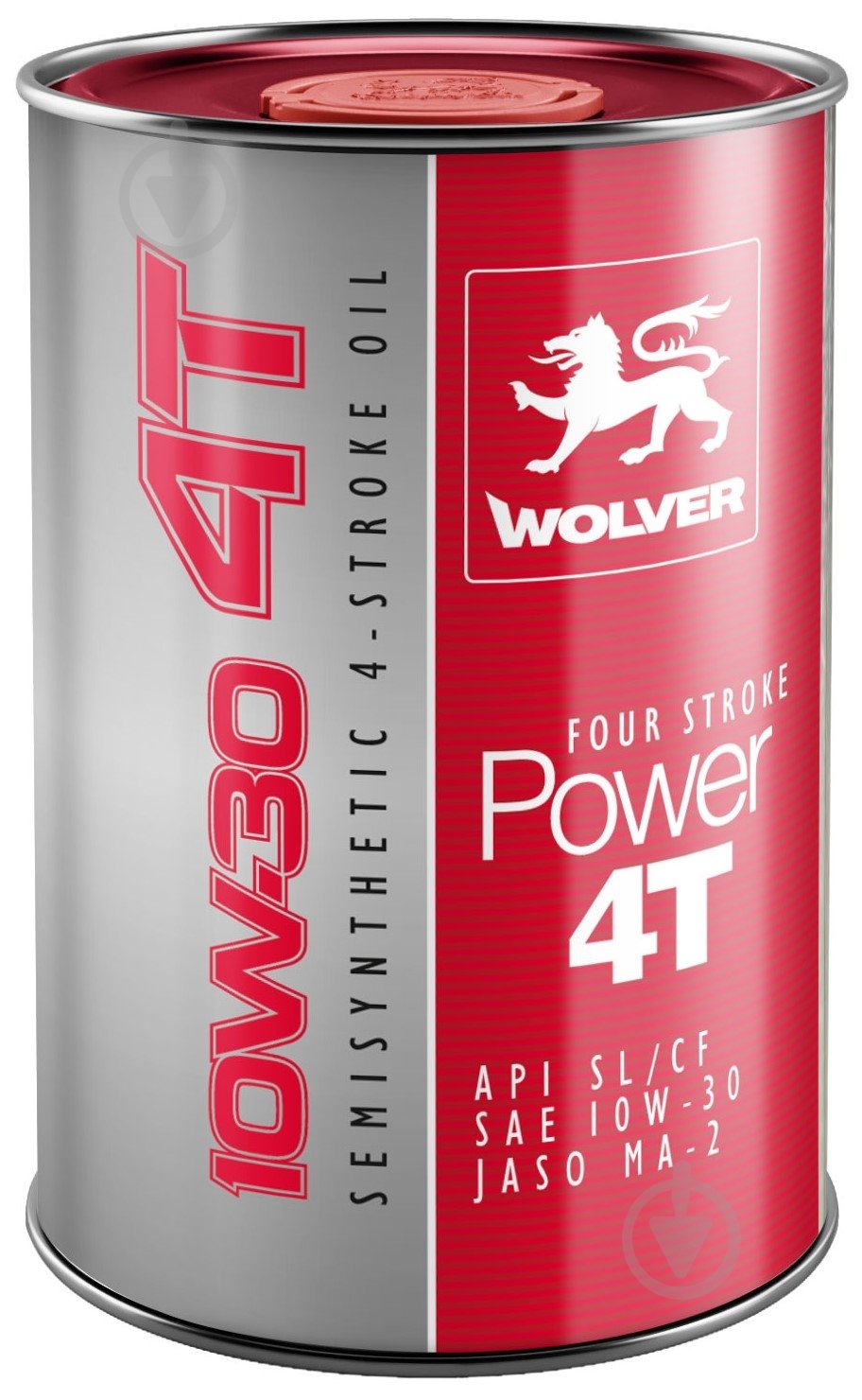 Моторна олива напівсинтетична Wolver Four Stroke Power 4T 10W-30 1 л - фото 1 Моторна олива напівсинтетична Wolver Four Stroke Power 4T 10W-30 1 л - фото 1