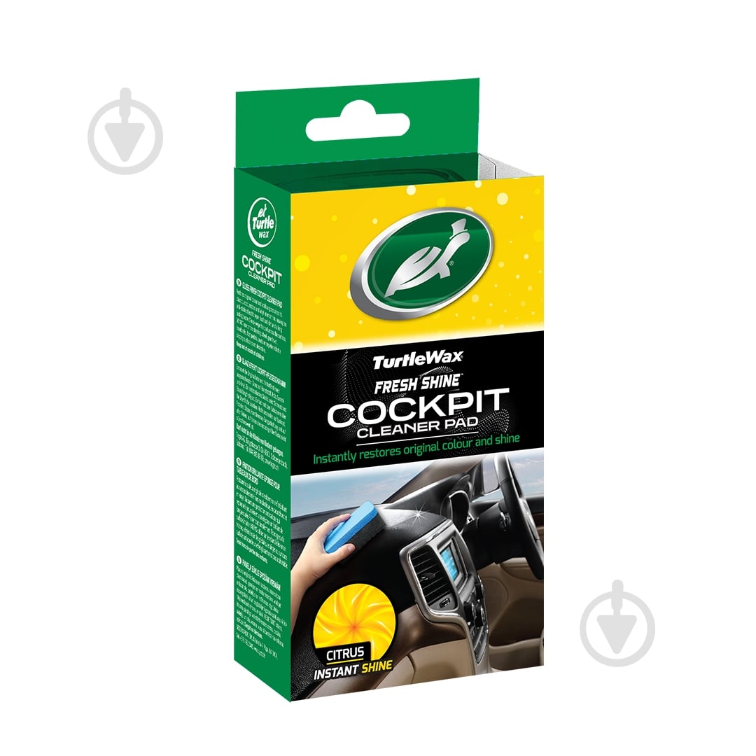 Губка автомобильная Cockpit Cleaner Pad TURTLE WAX - фото 1