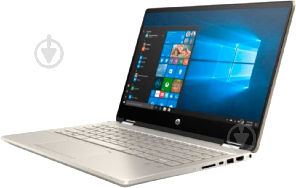 Ноутбук HP Pavilion x360 14" (1S7P1EA) gold - фото 3 Ноутбук HP Pavilion x360 14" (1S7P1EA) gold - фото 3
