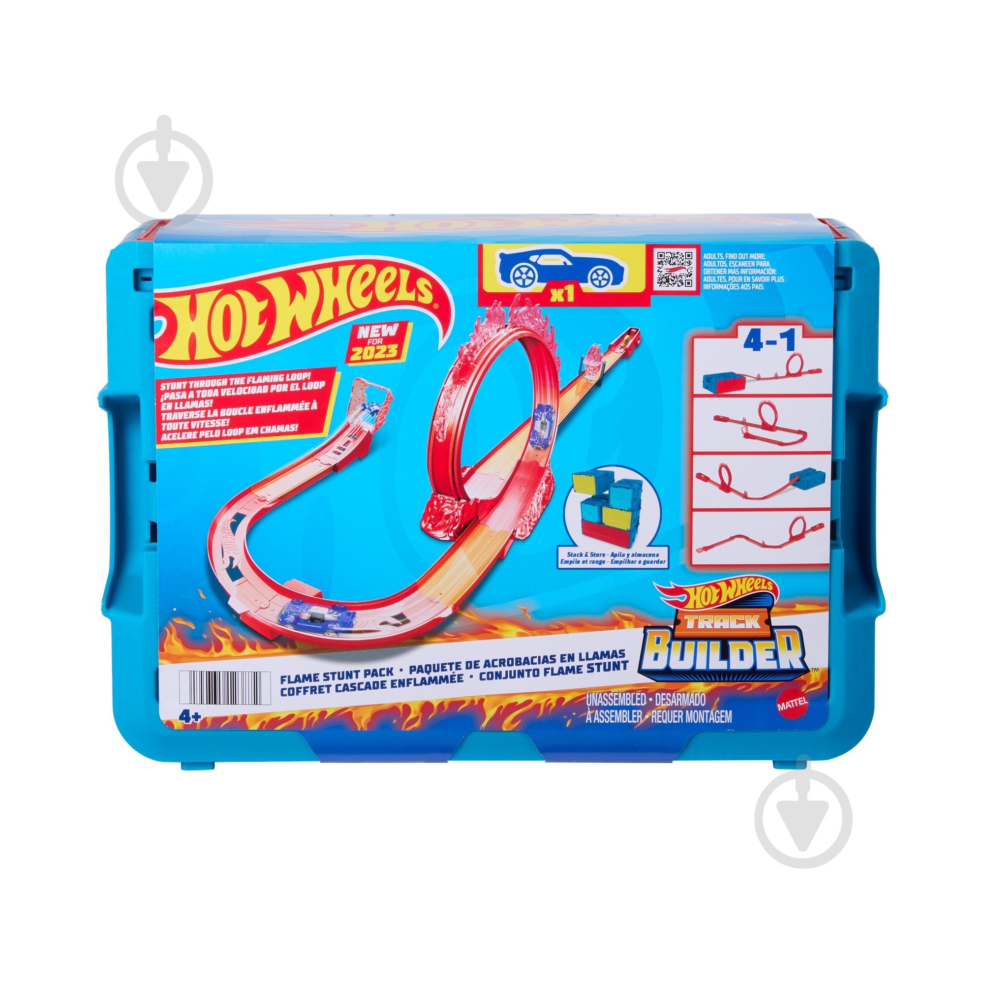 Трек Hot Wheels "Огненные трюки" HMC04 - фото 8 Трек Hot Wheels "Огненные трюки" HMC04 - фото 8