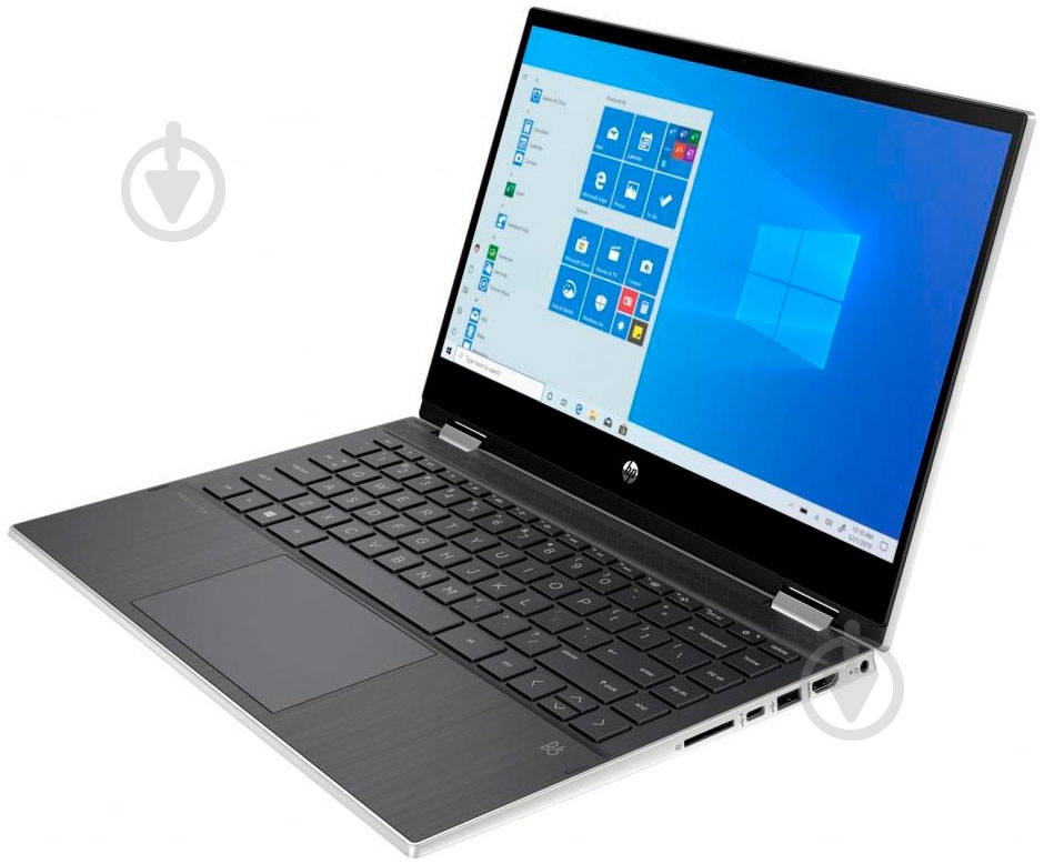 Ноутбук HP Pavilion x360 14" (1S7N9EA) silver - фото 3 Ноутбук HP Pavilion x360 14" (1S7N9EA) silver - фото 3
