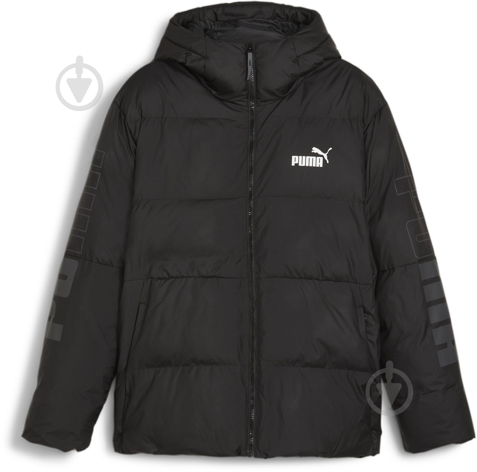 Куртка мужская зимняя Puma PUMA POWER HOODED JACKET 67538901 р.XL черная - фото 1 Куртка мужская зимняя Puma PUMA POWER HOODED JACKET 67538901 р.XL черная - фото 1
