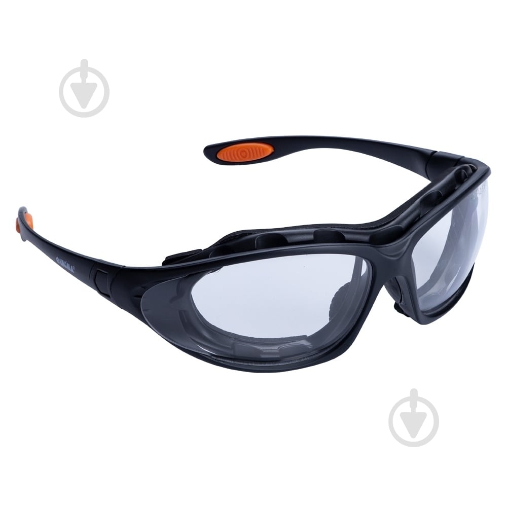 Очки защитные Sigma с обтюратором и сменными скобками Super Zoom anti-scratch, anti-fog (прозрачные) 9410911 - фото 2 Очки защитные Sigma с обтюратором и сменными скобками Super Zoom anti-scratch, anti-fog (прозрачные) 9410911 - фото 2