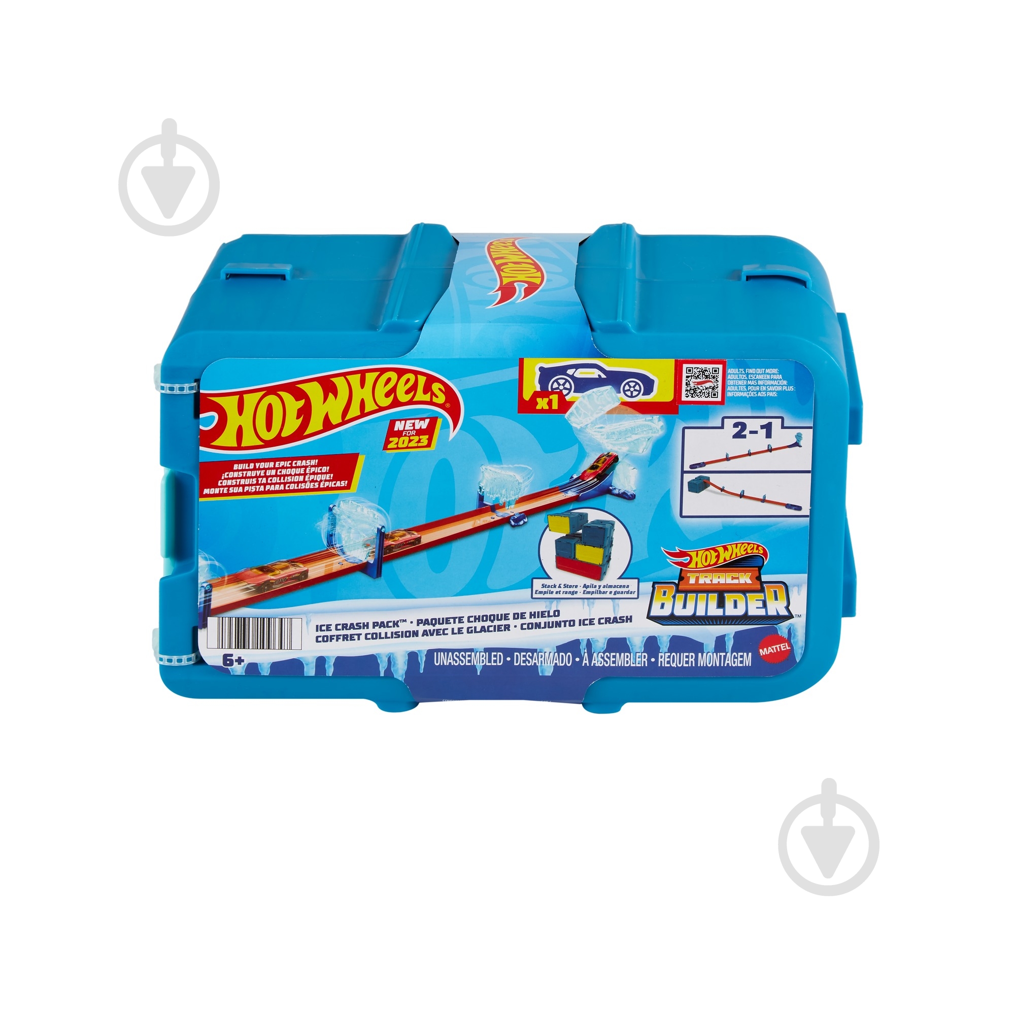 Трек Hot Wheels Ледовое столкновение HKX40 - фото 5 Трек Hot Wheels Ледовое столкновение HKX40 - фото 5
