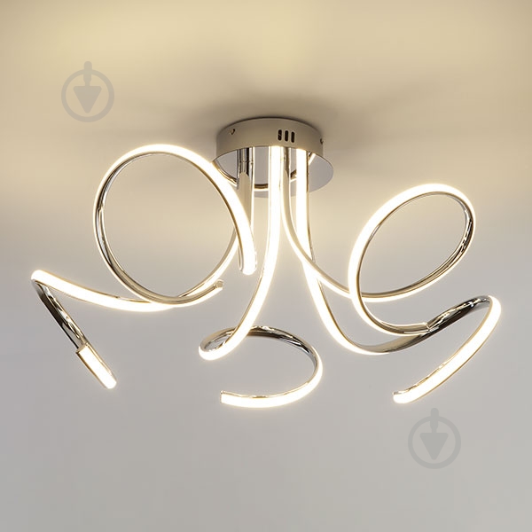 Люстра светодиодная Strotskis Supreme 72 Вт LED-модуль хром 90068/5 - фото 2 Люстра светодиодная Strotskis Supreme 72 Вт LED-модуль хром 90068/5 - фото 2