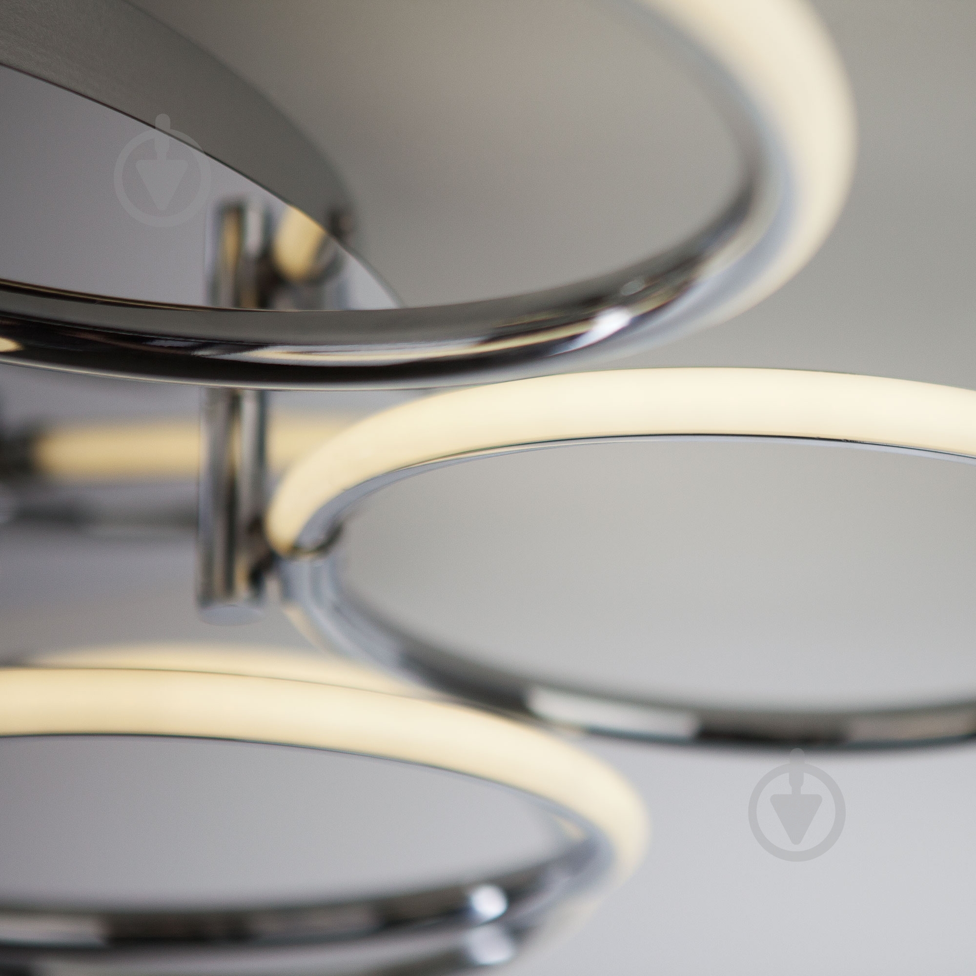 Люстра светодиодная Strotskis Impulse 94 Вт LED-модуль хром 90069/9 - фото 7