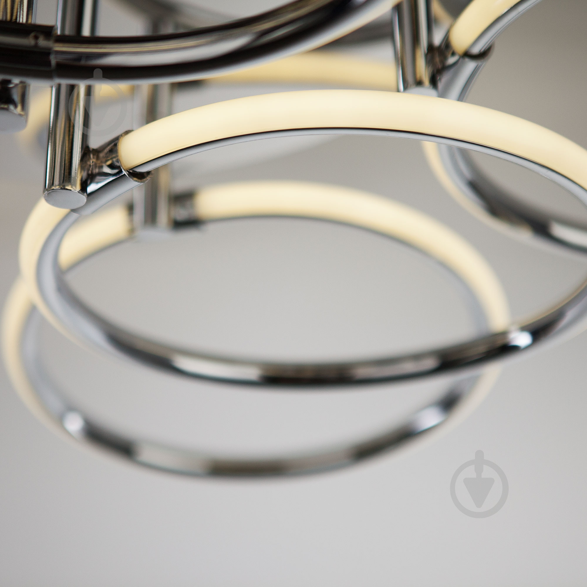 Люстра светодиодная Strotskis Impulse 94 Вт LED-модуль хром 90069/9 - фото 8