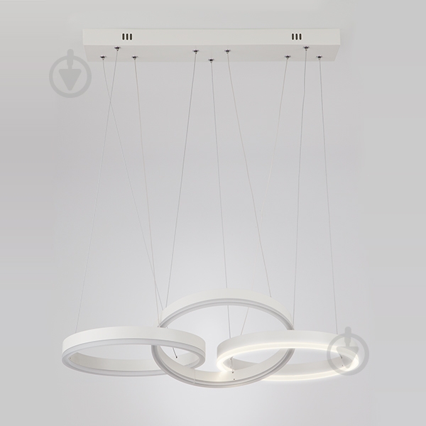 Люстра світлодіодна Strotskis Integro 44 Вт LED-модуль білий 90070/3 - фото 3