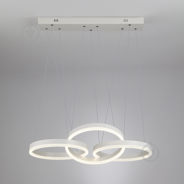 Люстра світлодіодна Strotskis Integro 44 Вт LED-модуль білий 90070/3 - фото 6