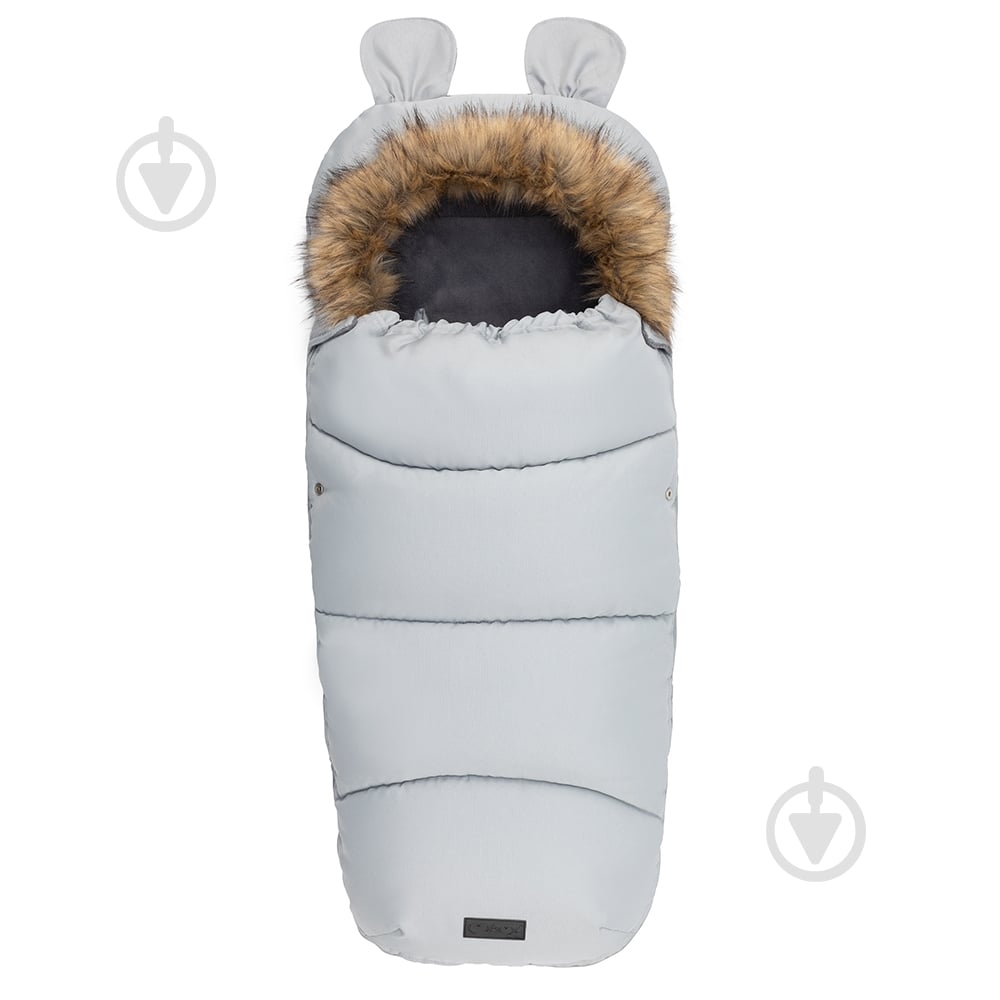 Конверт зимний MoMi Sleeping bag grey AKCE00034 - фото 1