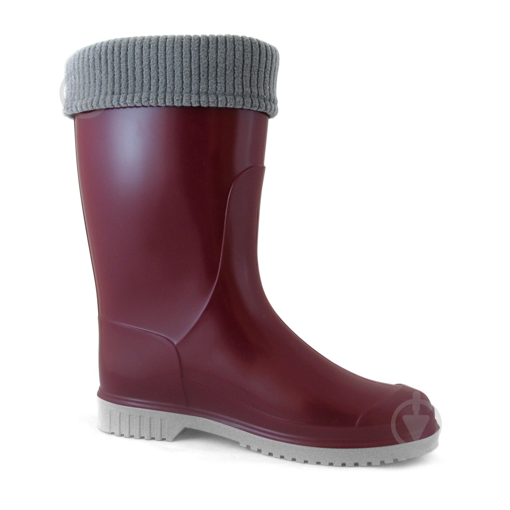 Сапоги Alisa Line женские с манжетом р.39 бордовый - фото 1