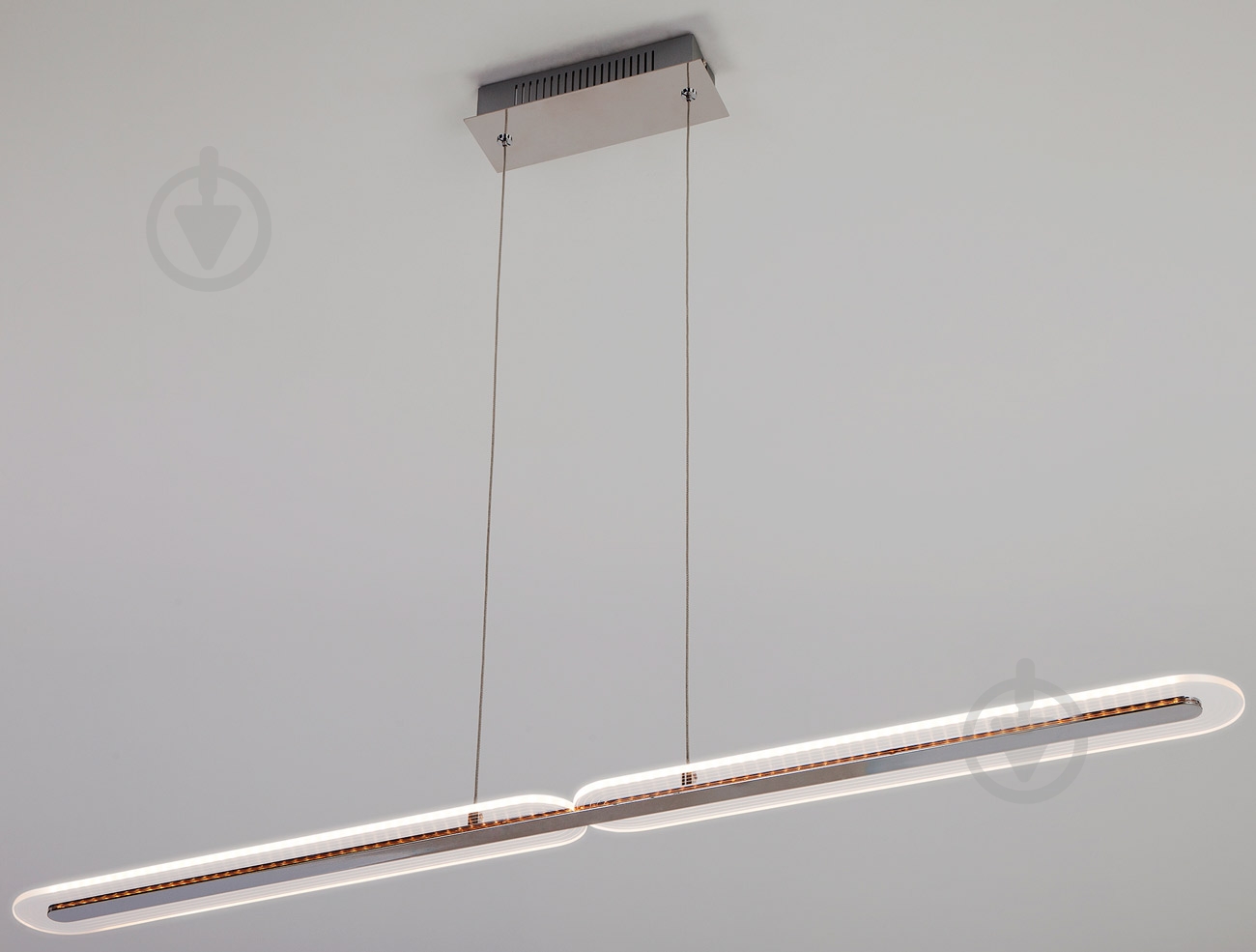Люстра светодиодная Strotskis Alamo 21 Вт LED-модуль хром 90073/2 - фото 2 Люстра светодиодная Strotskis Alamo 21 Вт LED-модуль хром 90073/2 - фото 2