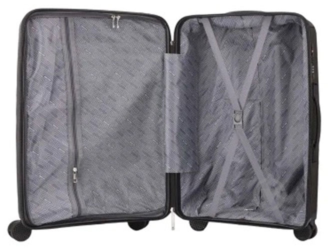 Чемодан SEMI LINE T5826-2 Black 24 M 63 л - фото 5