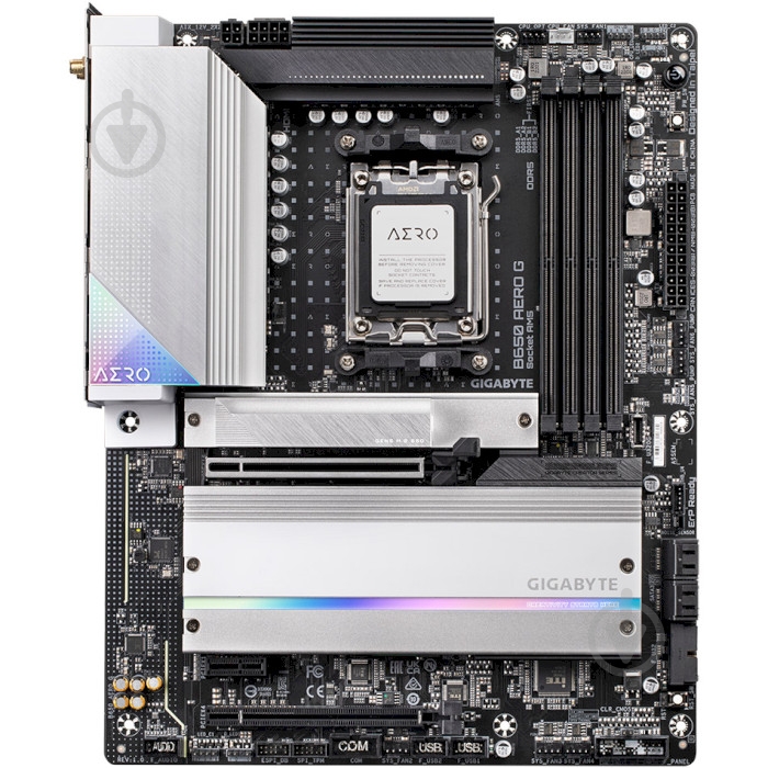 Материнская плата Gigabyte B650_AERO_G (Socket AM5, AMD B650, ATX) - фото 1