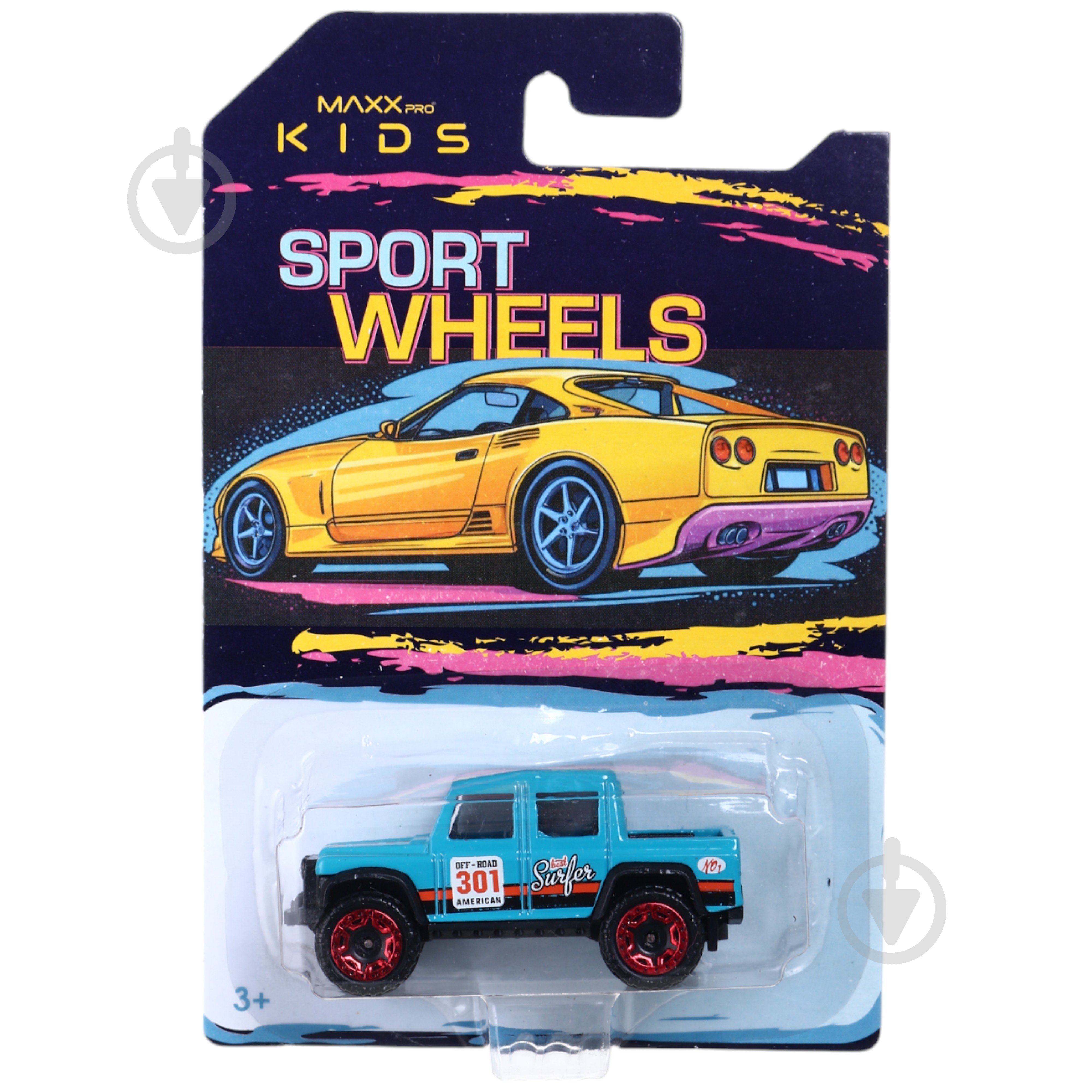 Автомобіль MaxxPro kids в асортименті 1 шт. 1:64 MX0366151 - фото 3