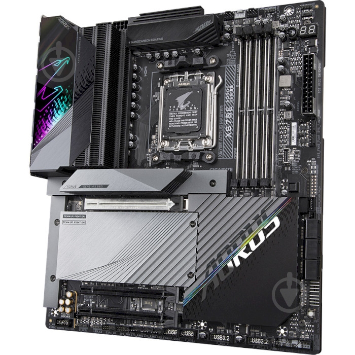 Материнская плата Gigabyte X670E_AORUS_MASTER (Socket AM5, AMD X670, E-ATX) - фото 3