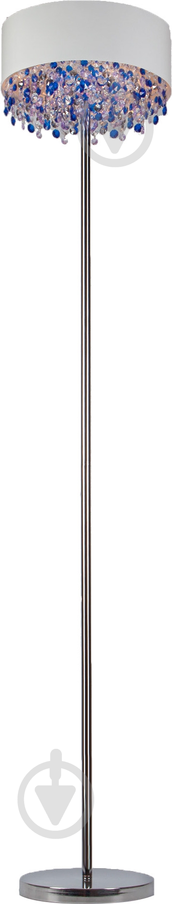 Торшер Strotskis Elisa 40 Вт E14 хром/белый 01096/3 - фото 1 Торшер Strotskis Elisa 40 Вт E14 хром/белый 01096/3 - фото 1