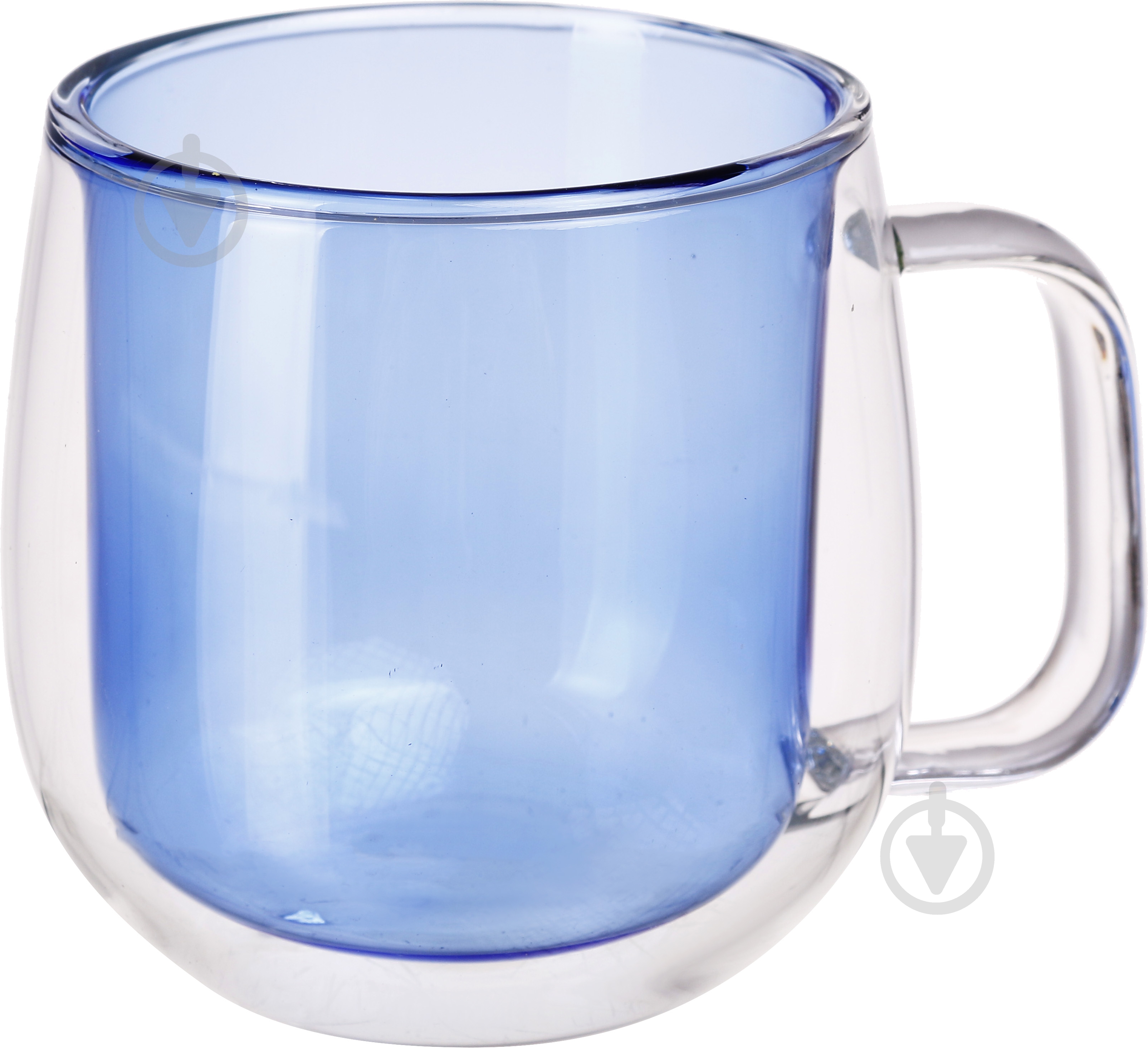 Чашка Smart Kitchen by Flamberg Sparkle Blue 330 мл - фото 1