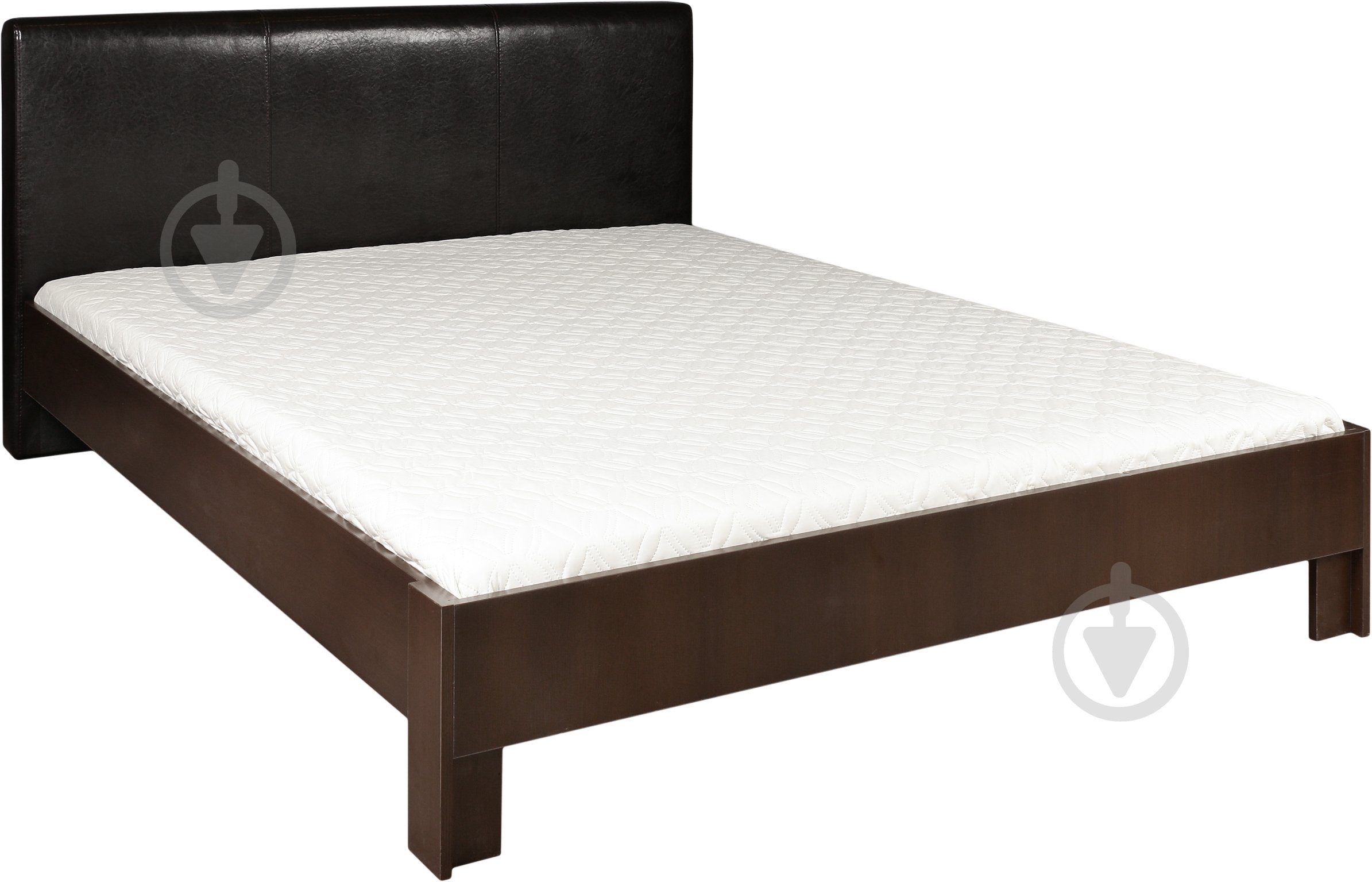 Кровать Embawood Ника 160x200 см венге - фото 1