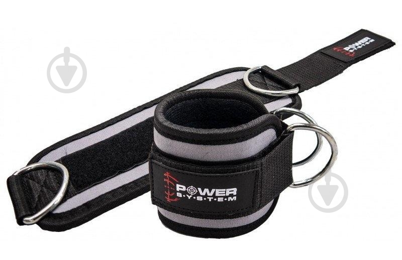 Манжета Power System на щиколотки PS_3460_Grey Array - фото 1 Манжета Power System на щиколотки PS_3460_Grey Array - фото 1