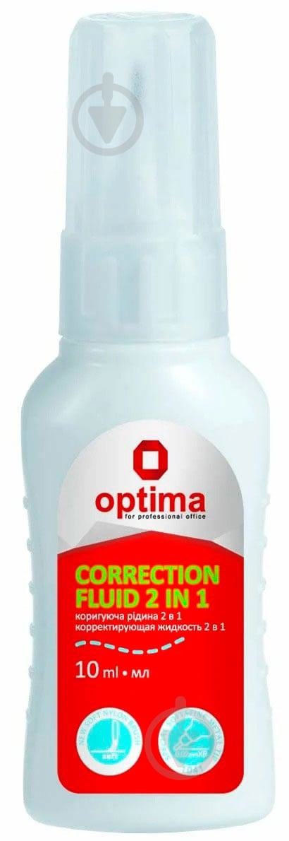 Корректор Optima 2в1 10 мл (O41319) - фото 1