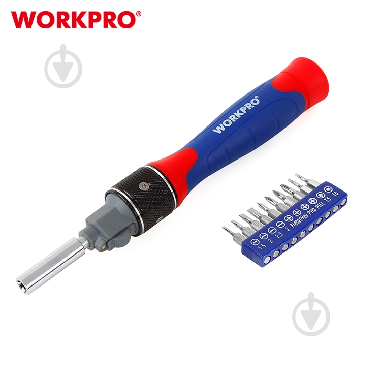 Набор бит и отвертка WORKPRO WP221051 - фото 2