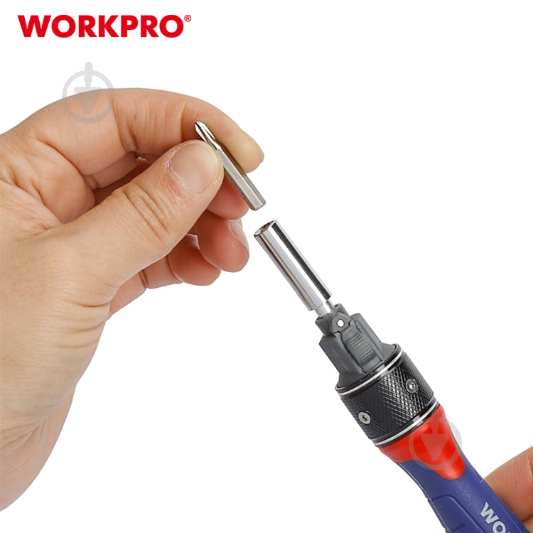 Набор бит и отвертка WORKPRO WP221051 - фото 3